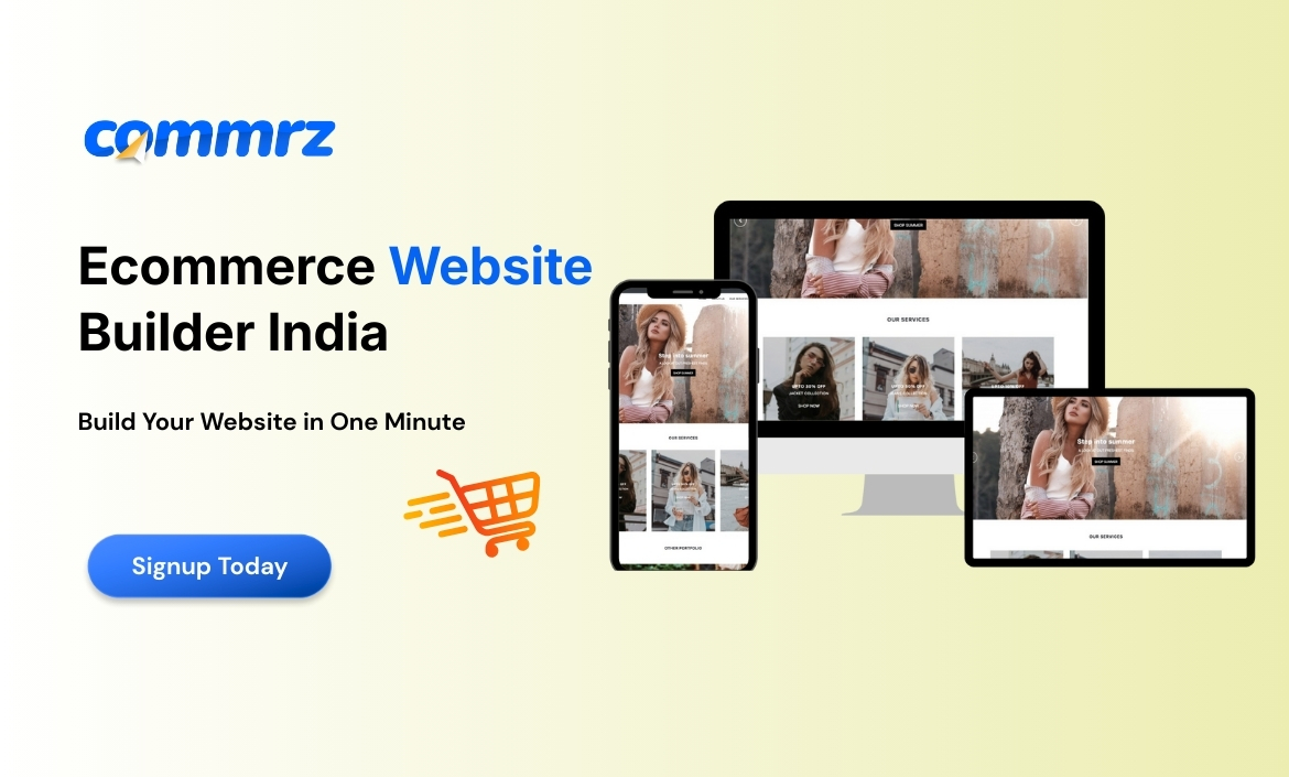 E Commerce Website Price in India : Commrz @10,000 Only