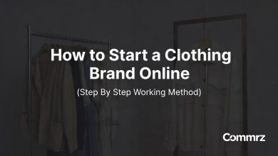 how to start a clothing brand online step by step