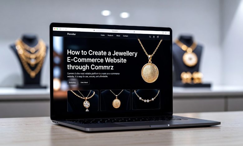 How to Create a Jewellery E-Commerce Website through Commrz