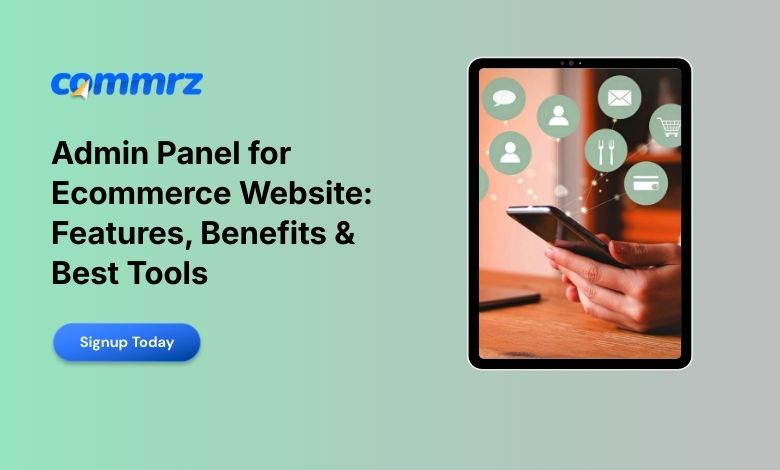 Admin Panel for Ecommerce Website