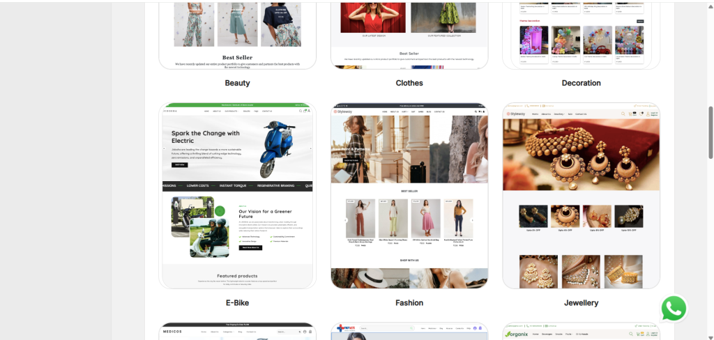 How to Build a Clothing Website in Just 5 for free