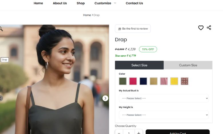 fashion ecommerce website  Development Company in delhi