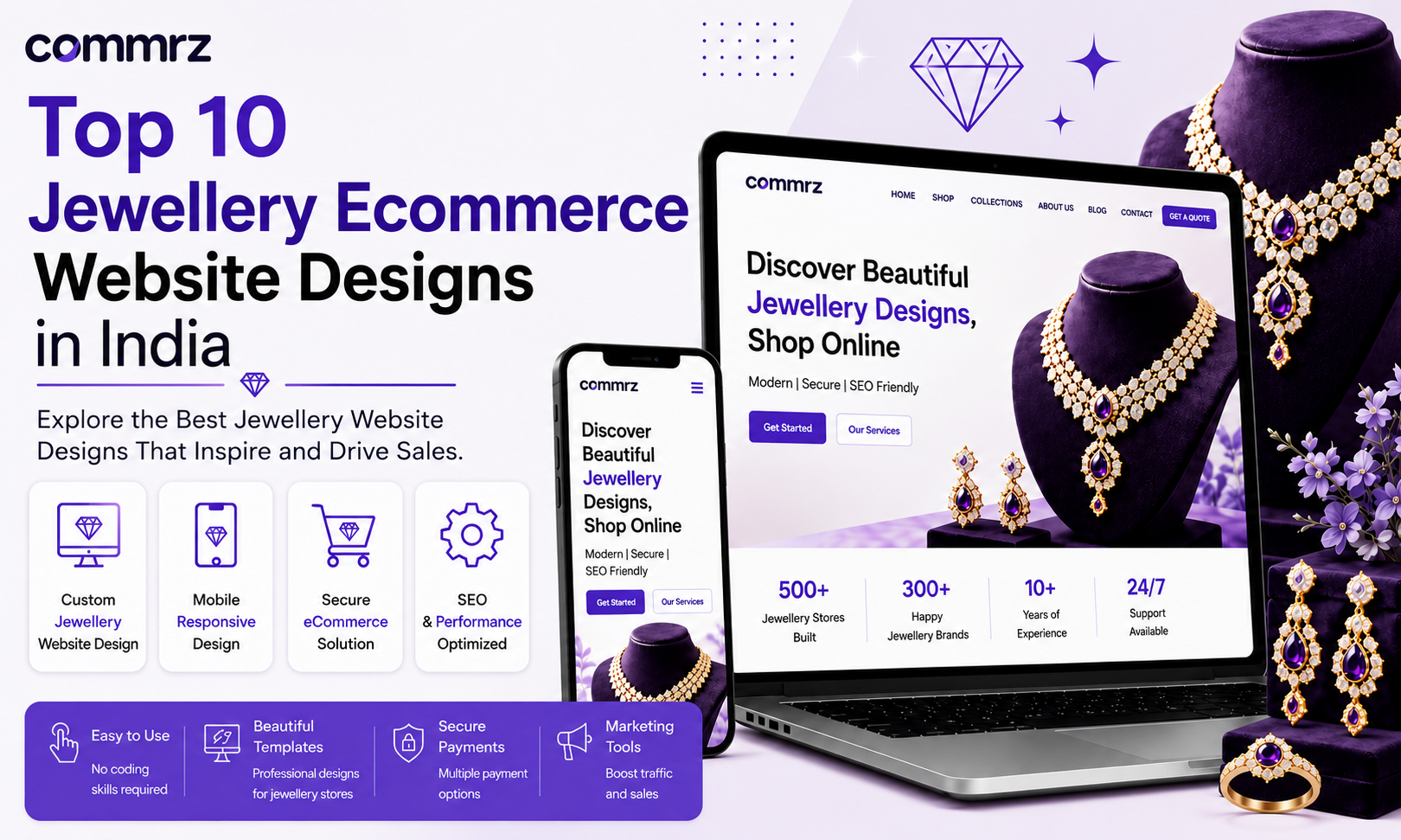 Jewellery Ecommerce Website Designs in India