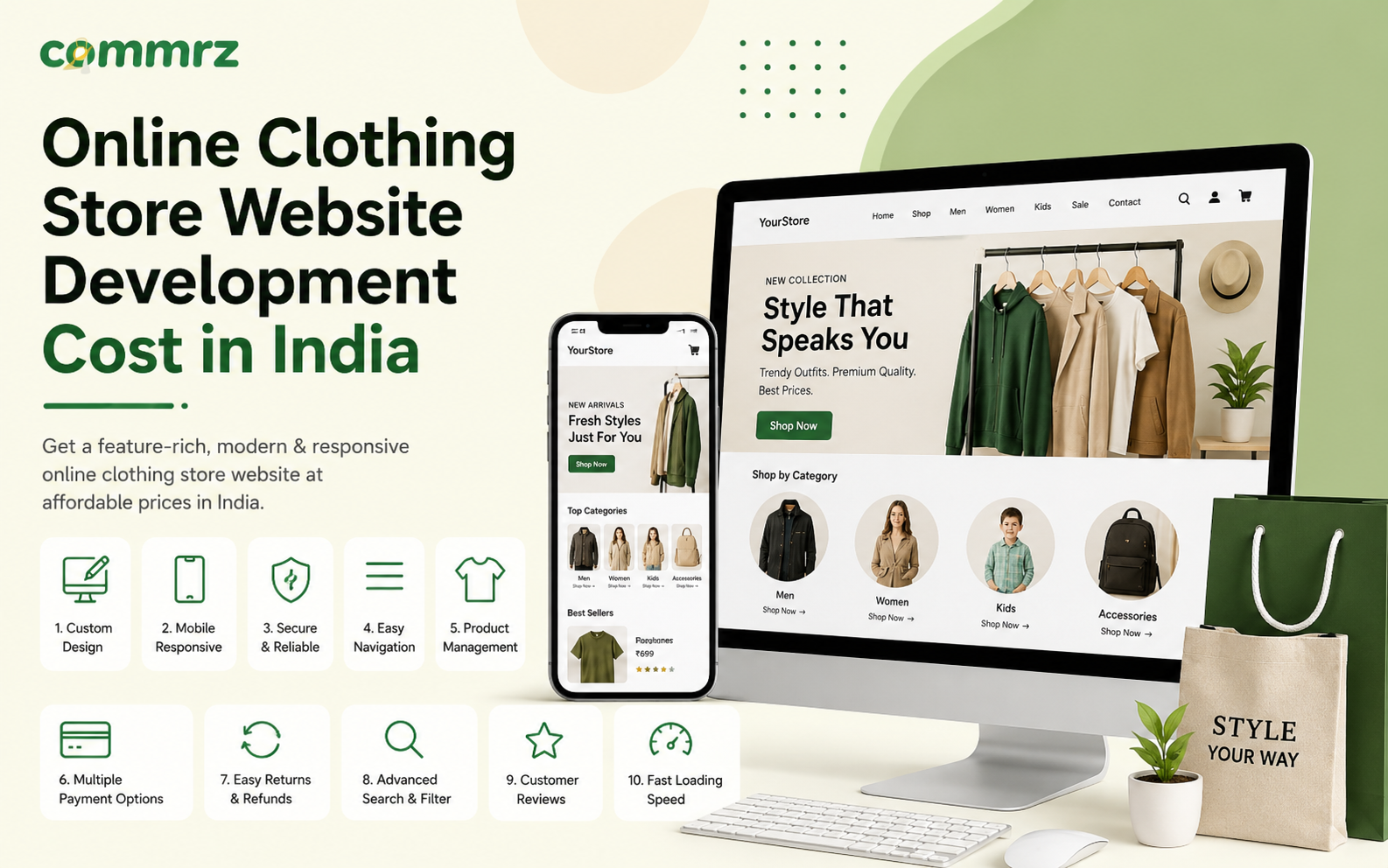 Clothing Website Builder