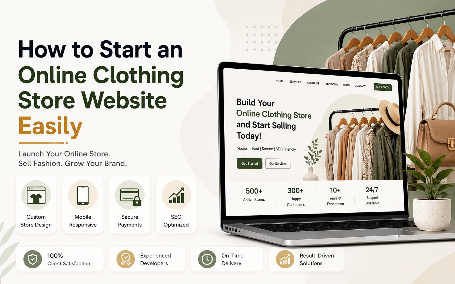 online clothing store website