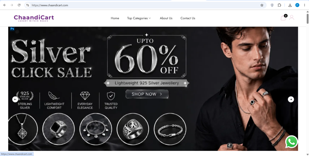 Jewellery Website Design for Modern Jewellery Brands