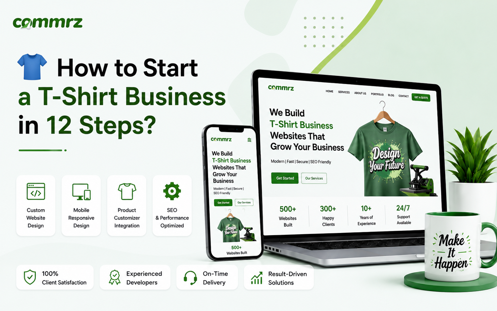 How to Start a T-Shirt Business in 12 Steps