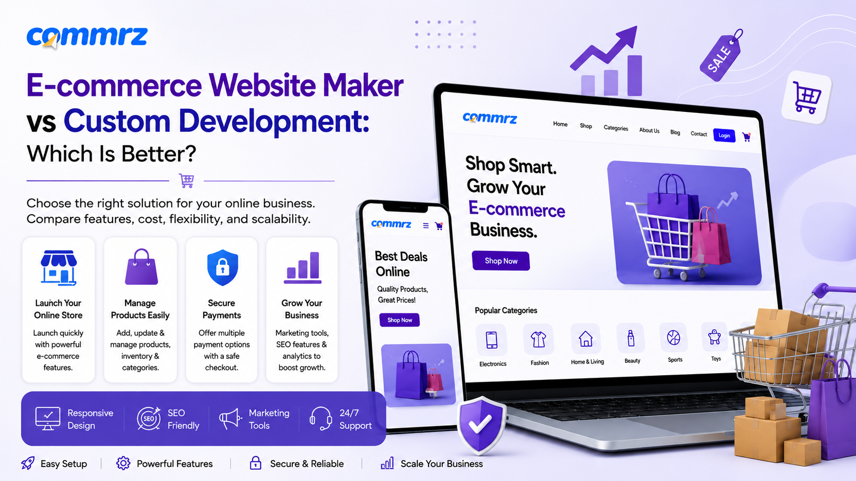 ecommerce website maker