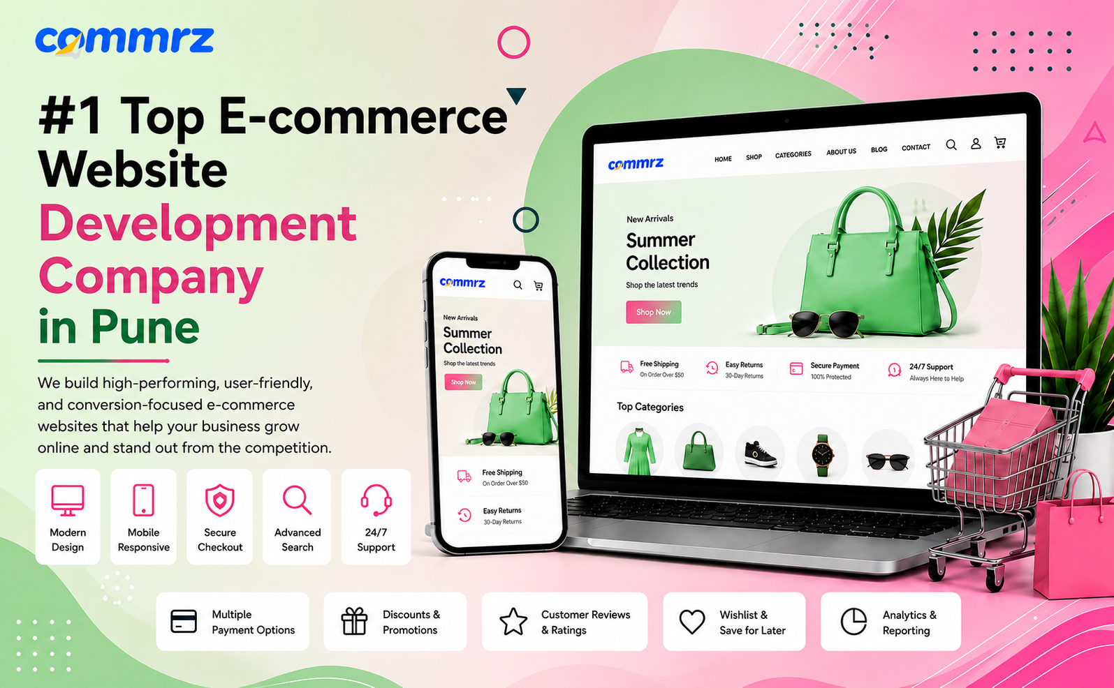 ecommerce website development company in Pune
