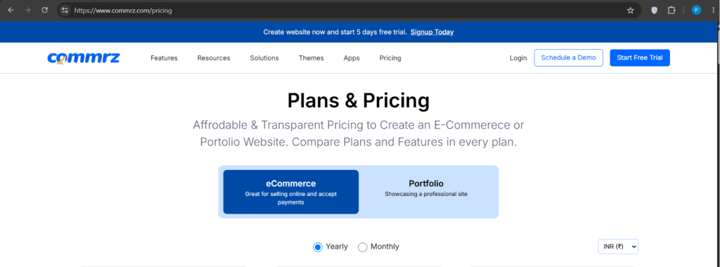 E-commerce Website