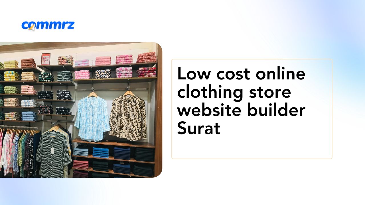 Online Clothing Store Website Builder Surat